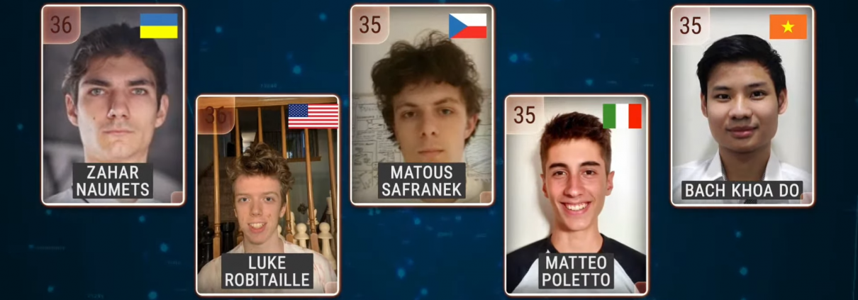 Matteo Poletto tra le medaglie d'oro