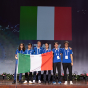 La squadra italiana alla cerimonia inaugurale dell' IMO 2022